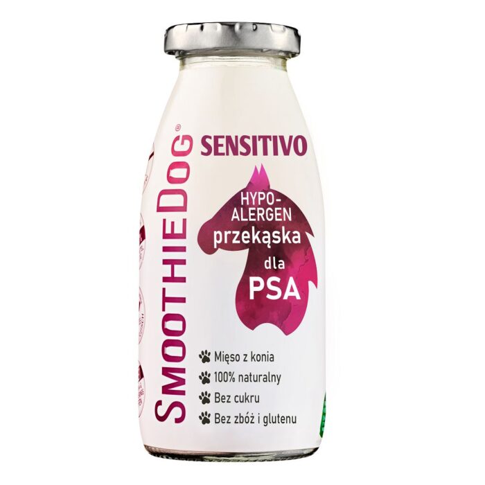 smoothie dla psa konina