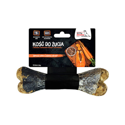 kość do żucia z łososiem